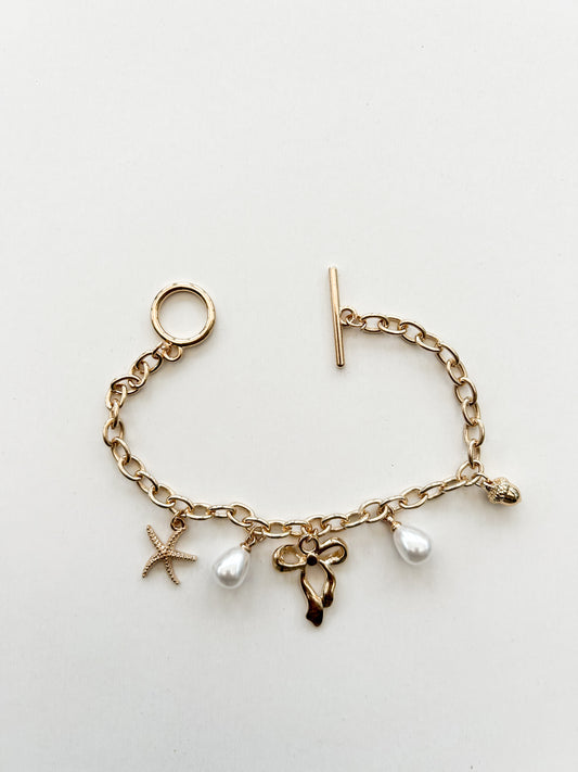 Bow Charm Bracelet